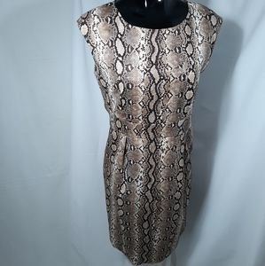 ❤❤Michael Kors snakeskin print dress